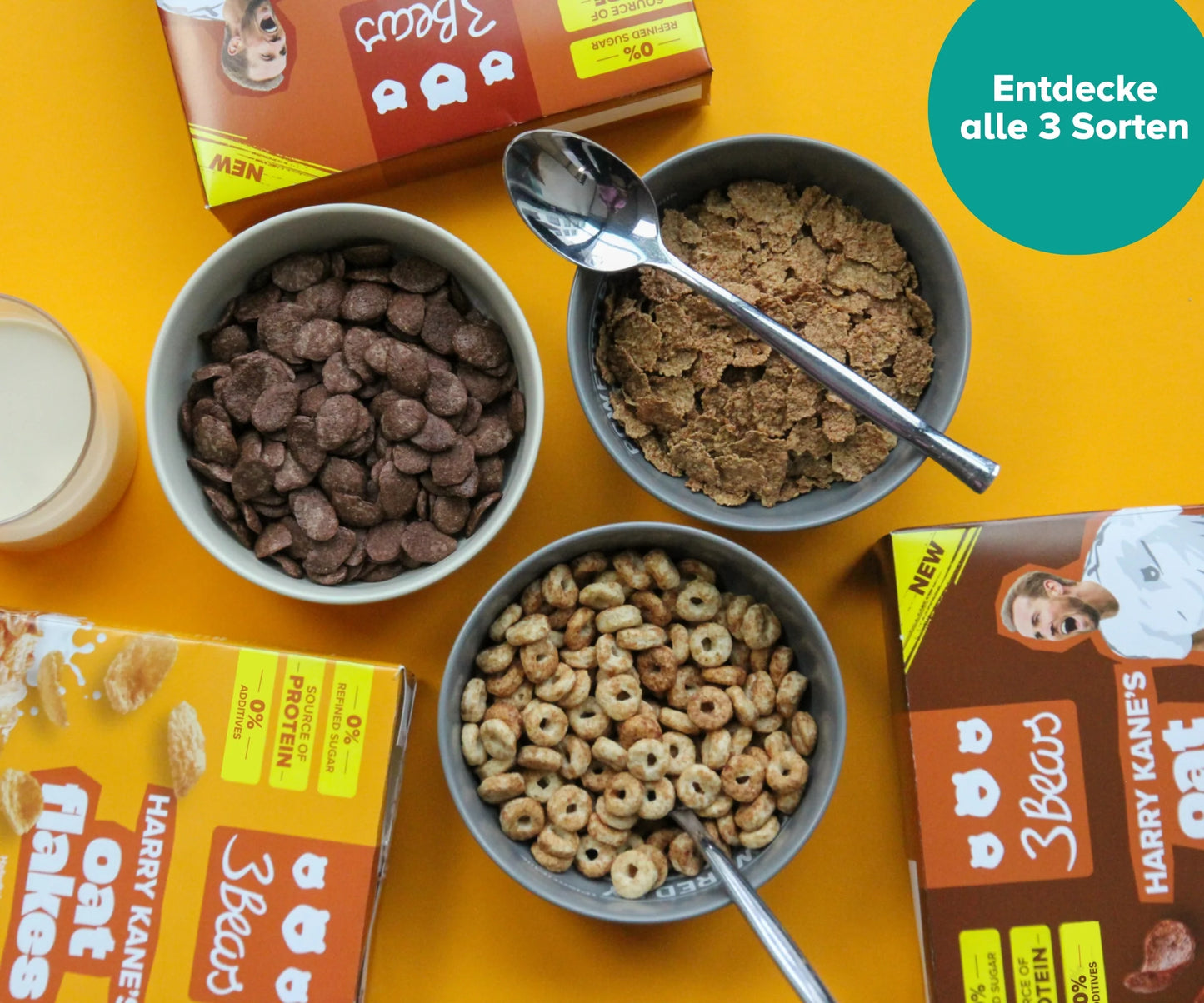 Cereals – Harry Kane's Oat Flakes 350g VE7