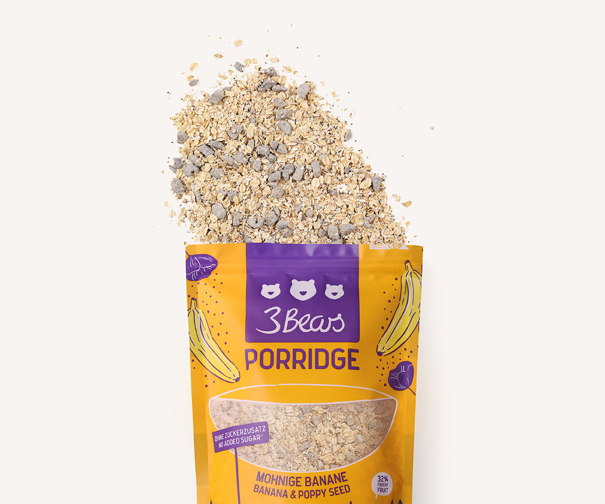 Porridge Mohnige Banane 400g VE6