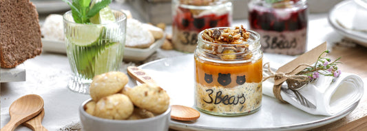 Frühlingshafte Overnight Oats