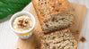 Vollwertiges Nuss-Bananenbrot