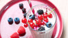 Proteinreicher Beeren-Smoothie