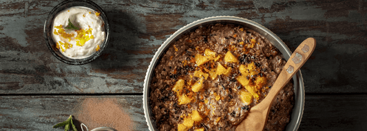 #HALLOKAKAO: Schokoladiges Porridge mit Orange-Kick