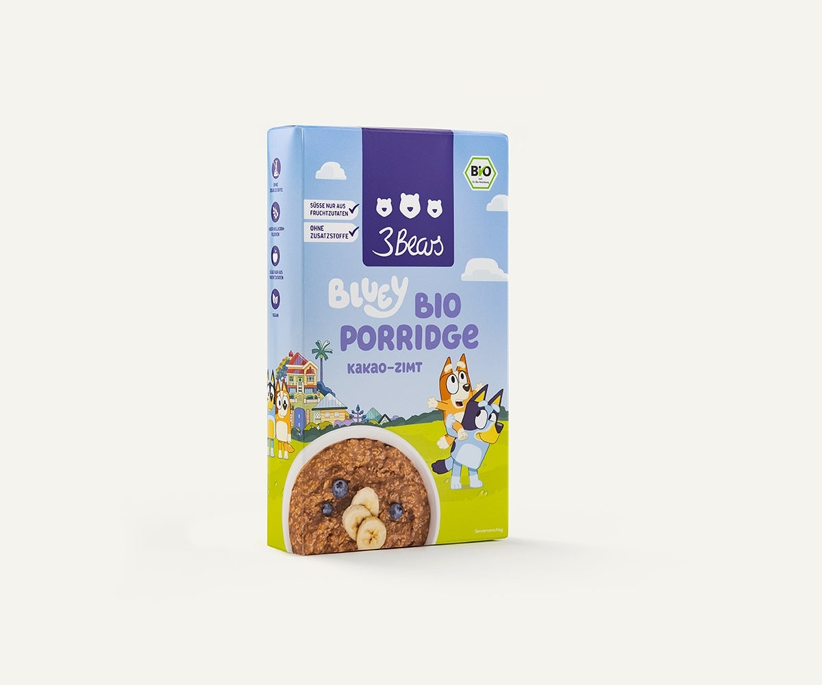 Bluey Bio Porridge – Kakao-Zimt 400g VE8