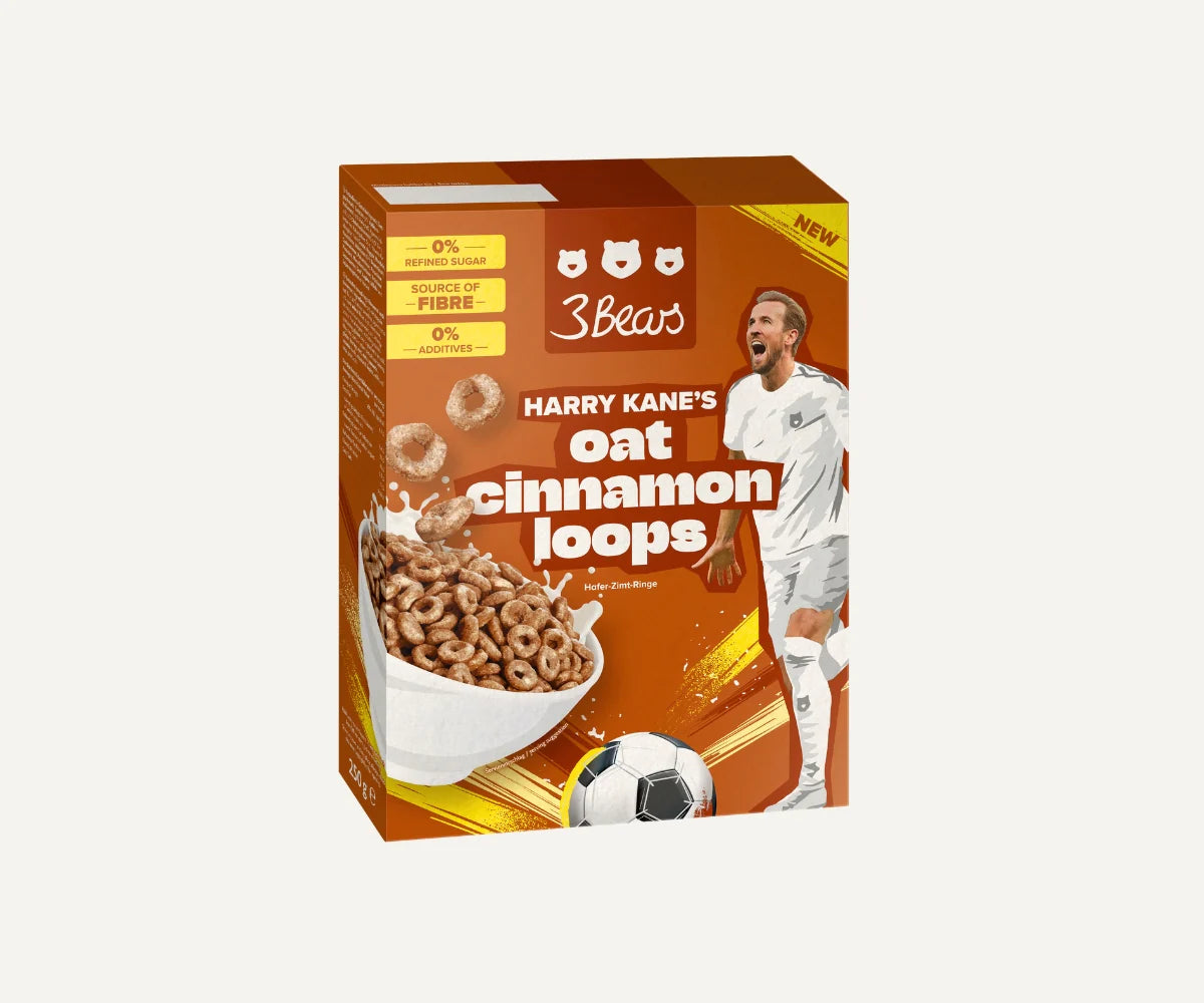 Cereals – Harry Kane's Oat Cinnamon Loops 250g VE7
