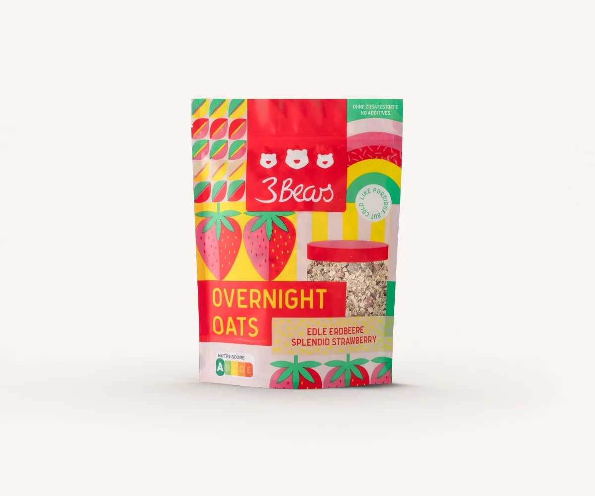 Overnight Oats – Edle Erdbeere 400g VE6
