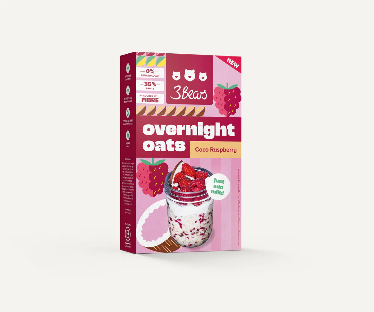 Overnight Oats – Kokos Himbeere VE8