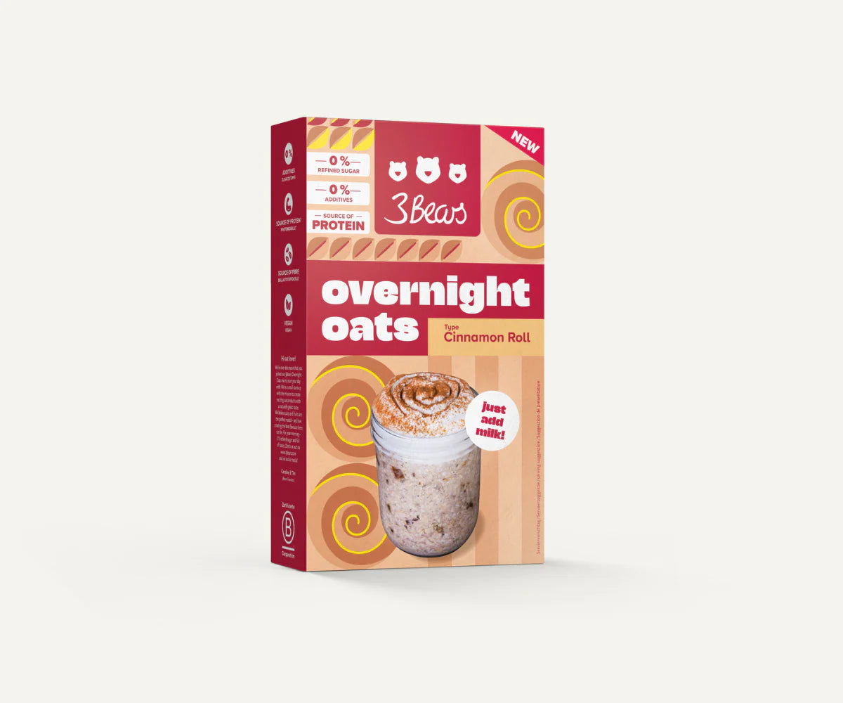Overnight Oats – Cinnamon Roll VE8