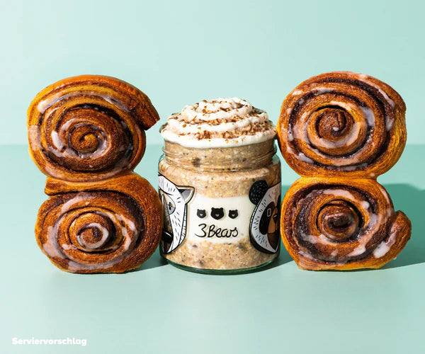 Overnight Oats – Cinnamon Roll VE8
