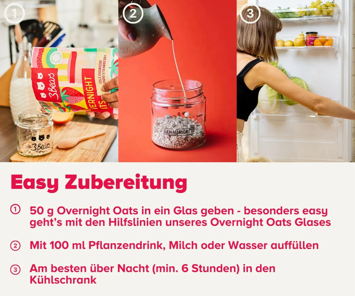 Overnight Oats – Edle Erdbeere 400g VE6