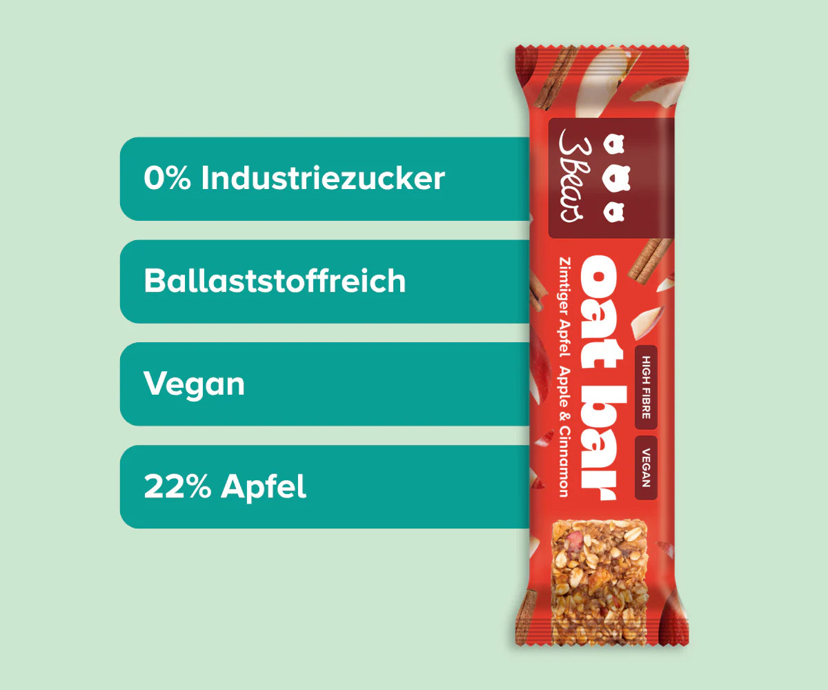 Oat Bar – Zimtiger Apfel VE16