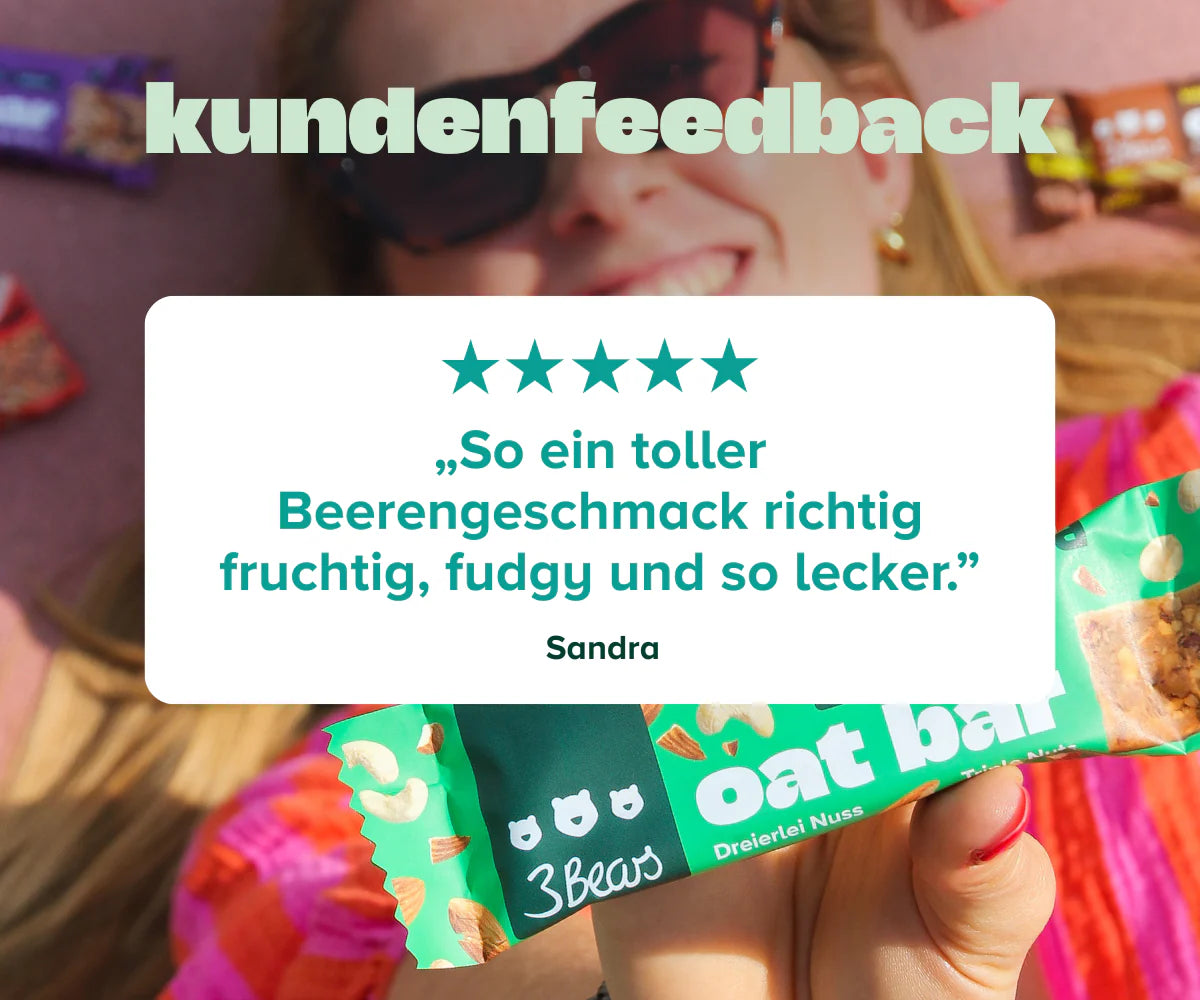Oat Bar – Dreierlei Beere VE16