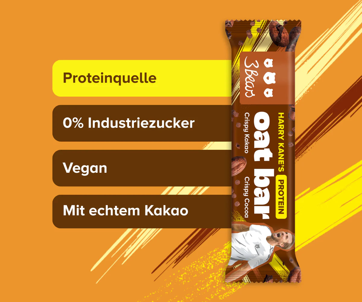 Harry Kane’s Protein Oat Bar – Crispy Kakao VE16