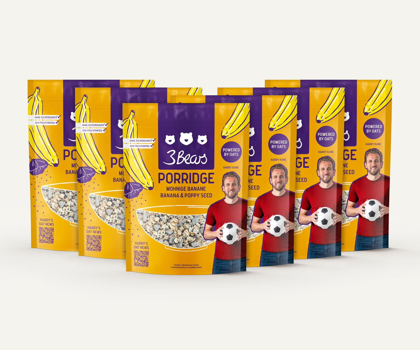 Porridge Mohnige Banane 400g VE6