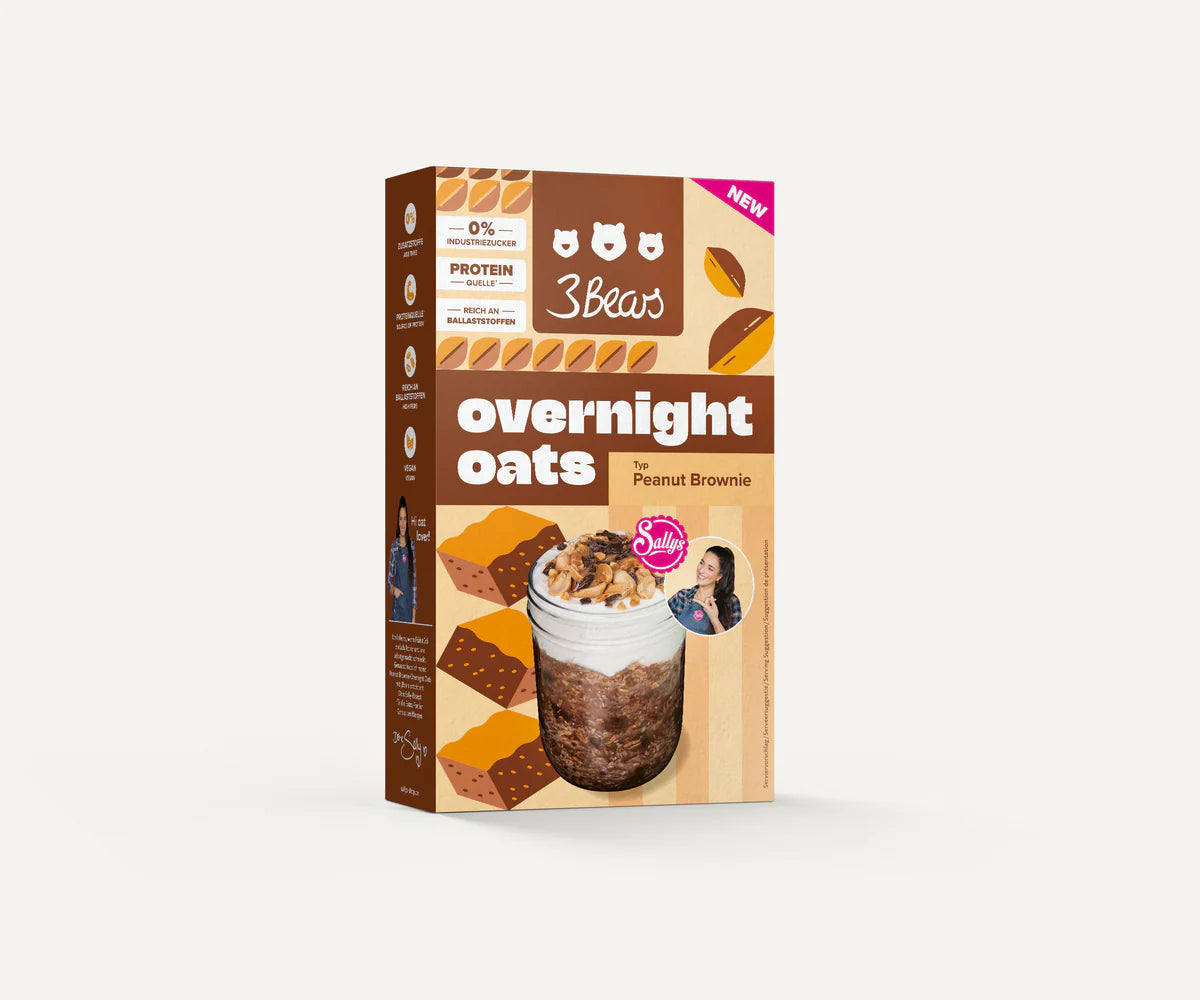 Overnight Oats – Sallys Peanut Brownie VE8