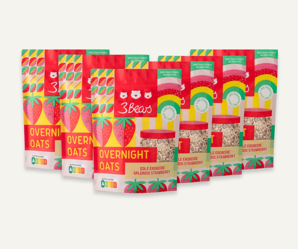 Overnight Oats – Edle Erdbeere 400g VE6
