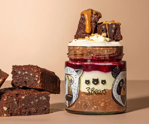 Overnight Oats – Sallys Peanut Brownie VE8