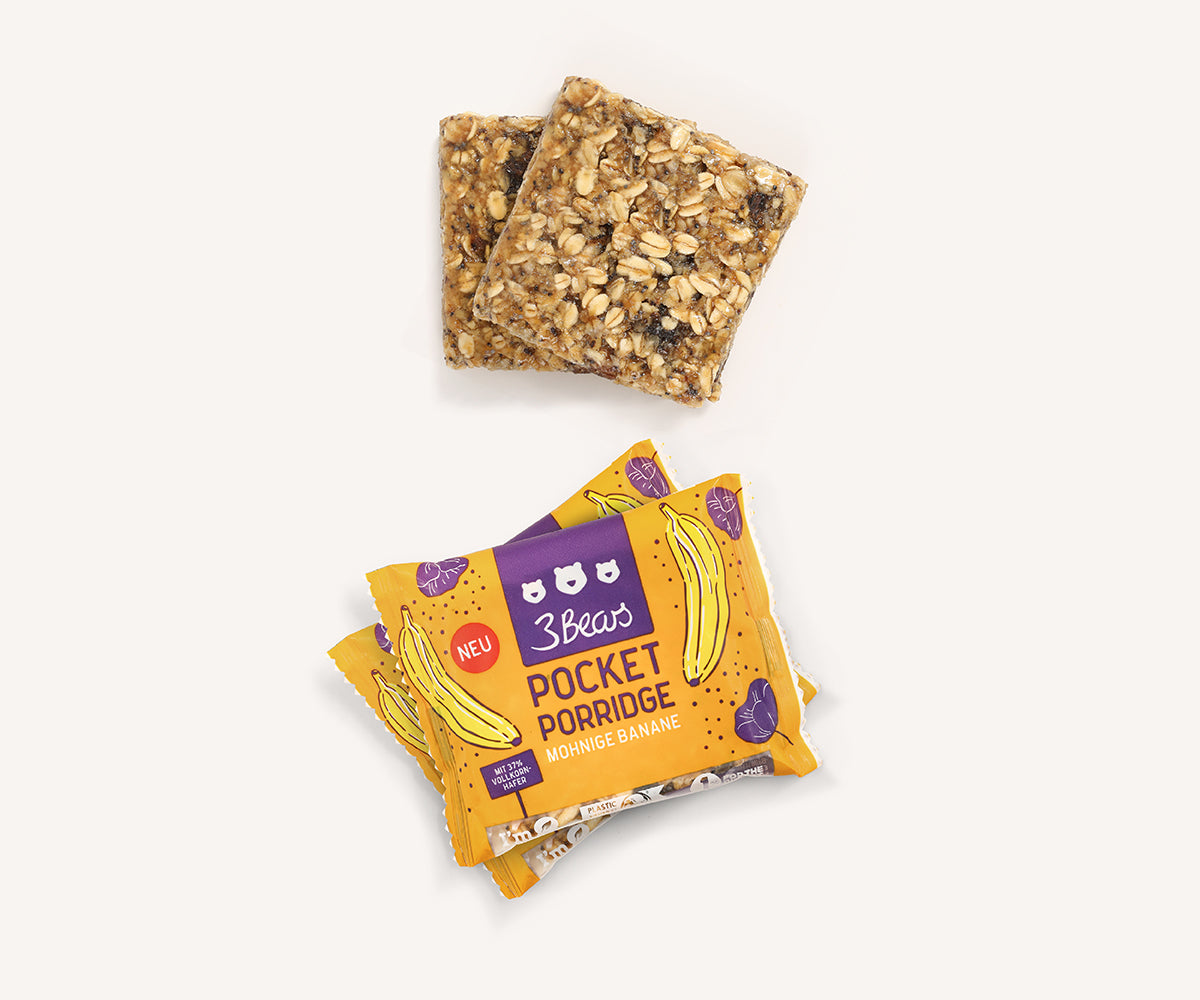 Pocket Porridge Mohnige Banane VE16